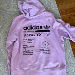 Adidas Full Zip Streetwear Hoodie (Size L)